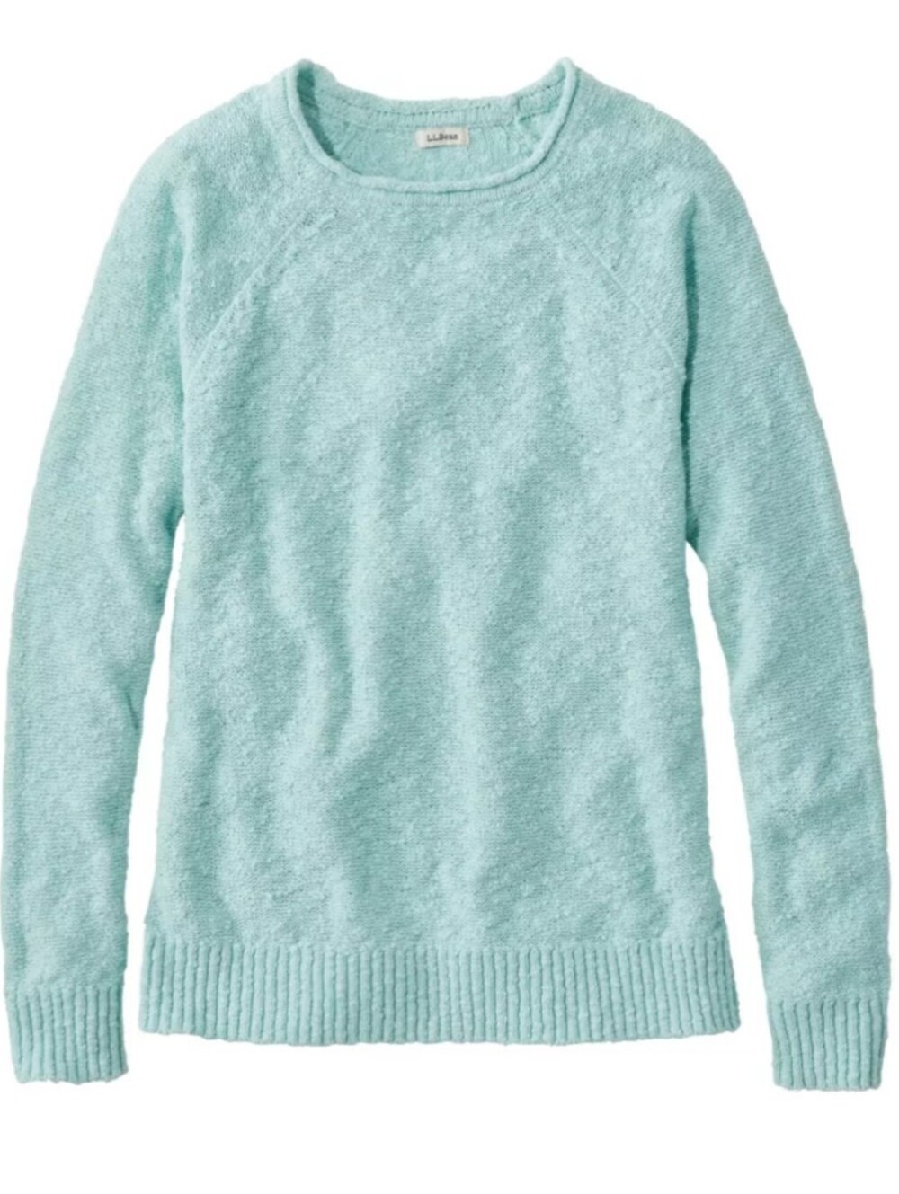 L.L.Bean Women's Midweight Cotton Slub Rollneck Pullover